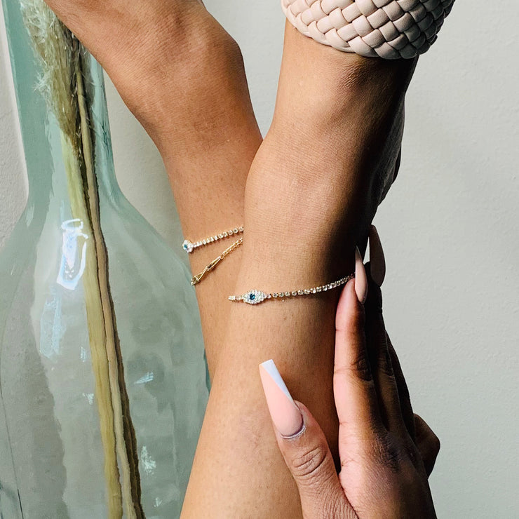 Crystal Anklet